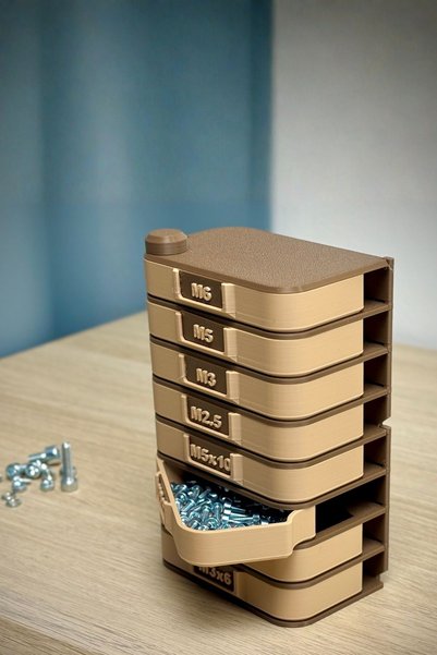 Doa Koleksiyon Drawer Screw Organizer Set