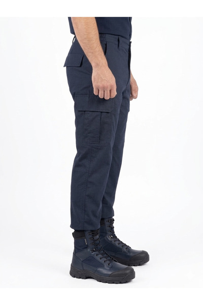 Nazlyna Guaranteed Colorfastness Navy Blue Summer Pants