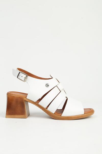 Pierre Cardin Γυναικεία παπούτσια με λευκό τακούνι