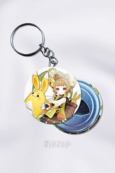 ZipZap Γούρι Μπρελόκ για Τσάντα Yaoyao Genshin Impact (1 ΤΕΜ)