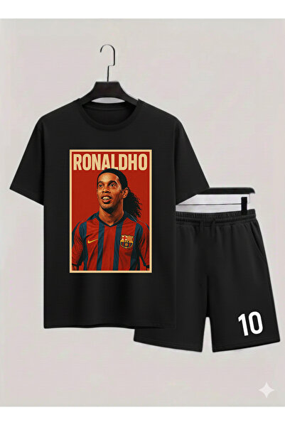 MAGORS Ronaldinho Gaúcho Baskili %100 Cotton Crewneck Children's T-Shirt-Shor...