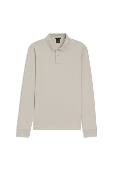 BOSS Streç Pamuk Pike Slim Fit Polo Yaka Tişört