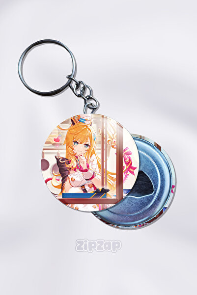 ZipZap Escoffier Genshin Impact Διακοσμητικό Μπρελόκ για Τσάντα (1 ΤΕΜ)