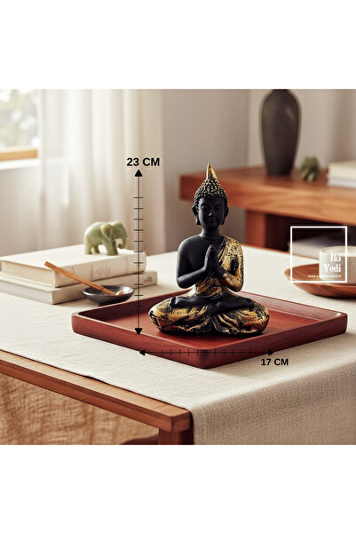 İki Yedi Konsept Vastu 772 Buda Heykeli Meditasyon Dekoru Zen Ev Ofis Aksesua...