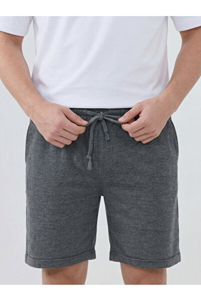 Leopars Smoked Men's Double Leg Pique Shorts