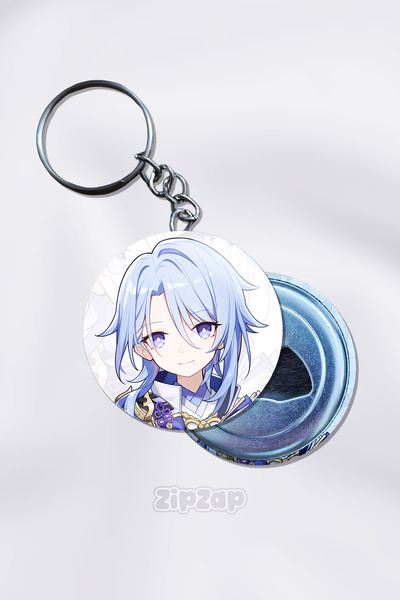 ZipZap Ayato Genshin Impact Διακοσμητικό Μπρελόκ για Τσάντα (1 ΤΕΜΑΧΙΟ)