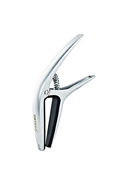 Ortega TWCAPO-CR Χρωμιωμένο Καποτάστο Κιθάρας – Καθολικής Εφαρμογής, Γυαλιστε...