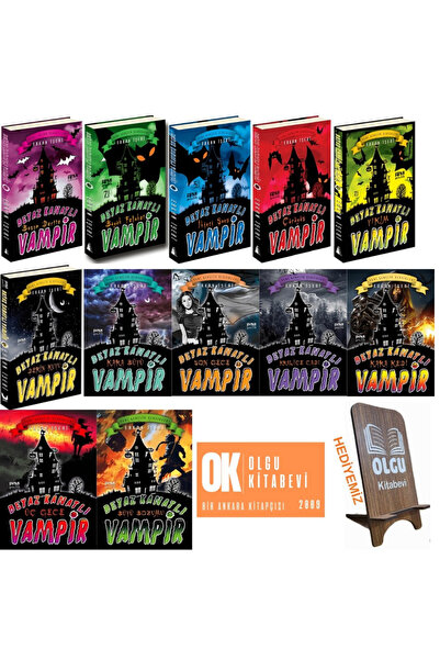 Doğan Kitap Beyaz Kanatlı Vampir 12 kitap set /Yeni baskı ORJİNALKİTAP / TELE...