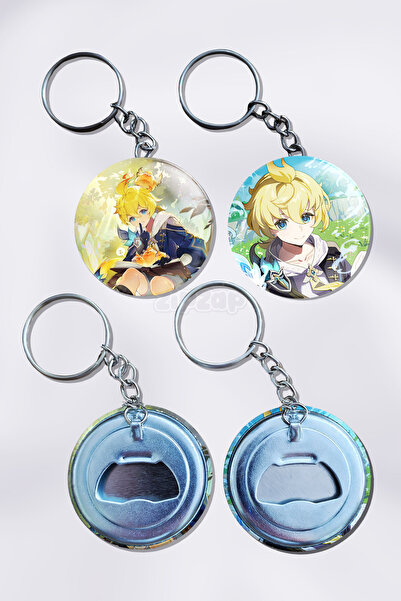 ZipZap Μπρελόκ διακοσμητικό για τσάντα Mika Genshin Impact (2 ΤΕΜ)