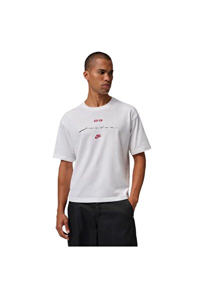 Nike Τρικούτο M J FLT SCRIPT BOXY SS CREW