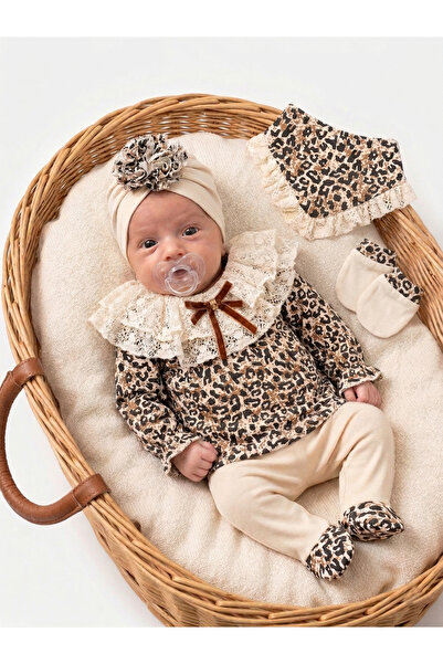 Hülya's MIND Baby Girl Lady Leopard Set of 5