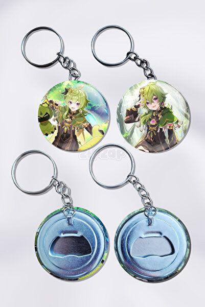 ZipZap Στολίδι τσάντας Collei Genshin Impact με μπρελόκ (2 ΤΕΜ)