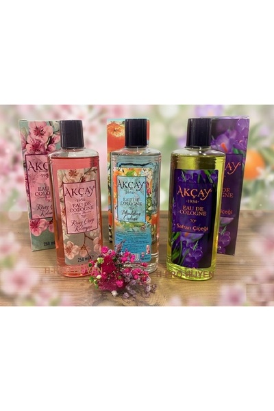 AKÇAY Premium Seri, Doğanın En Nadide Kokuları, Safran, Japon Kiraz ve Mandal...