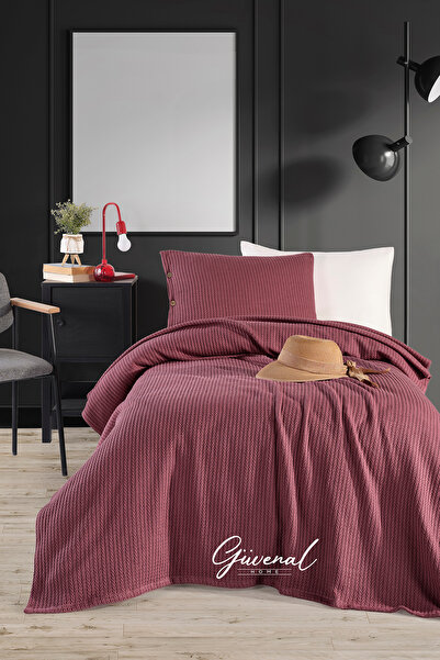 Güvenal Σιένα |   100% Βαμβακερό Μονό Σετ Πλεκτό Πικέ με Λεπτομέρεια Κουμπιών...