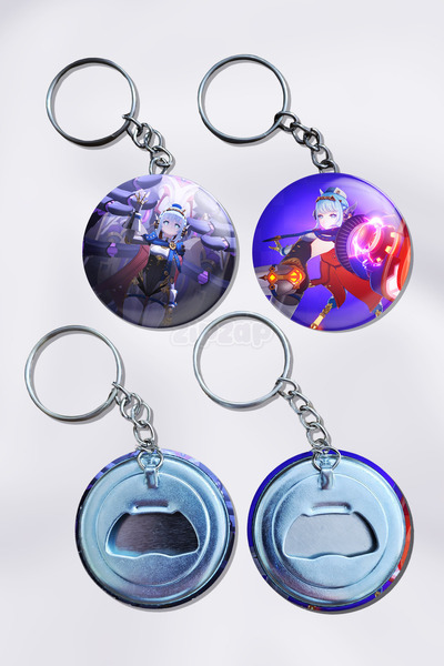 ZipZap Ineffa Genshin Impact Διακοσμητικό Μπρελόκ για Τσάντα (2 ΤΕΜΑΧΙΑ)