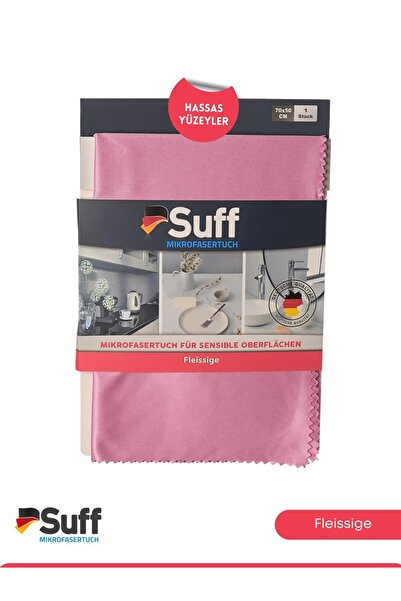 Suff FLEİSSİGE Mikrofiber 70x50 cm – Hassas Yüzeyler İçin Ultra Temizlik ve P...