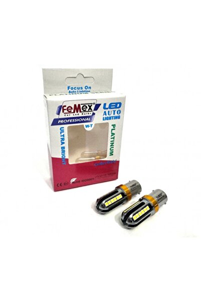 FEMEX Platinum Tek Duy P21W 1156 15W Beyaz Led Ampul