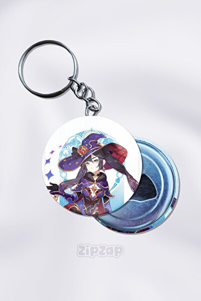 ZipZap Μπρελόκ διακοσμητικό για τσάντα Mona Genshin Impact (1 ΤΕΜΑΧΙΟ)