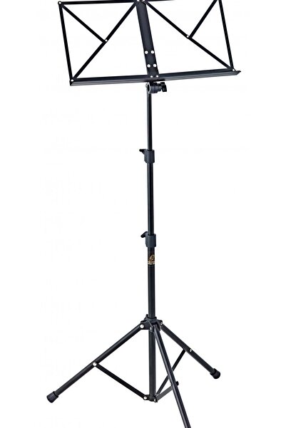 Ortega OMS-1BK Μαύρο Αναδιπλούμενο Αλουμινένιο Αναλόγιο Μουσικής – Ρυθμιζόμεν...