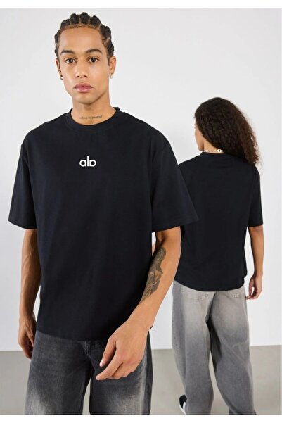 ZAVIXO Unisex Μπλουζάκι με στάμπα, μεγάλου μεγέθους, 100% βαμβάκι |   Άνετο κ...