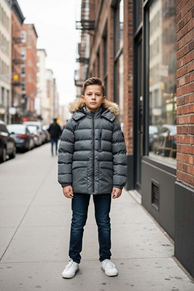 benitto kids معطف قابل للنفخ للأولاد 51334