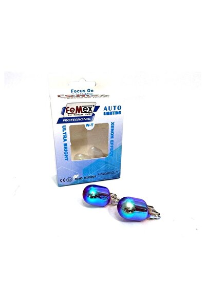 FEMEX Diadem Kırmızı Tek Duy/Çit Duy T20 W21W 7440/7443 Stop Aydınlatma