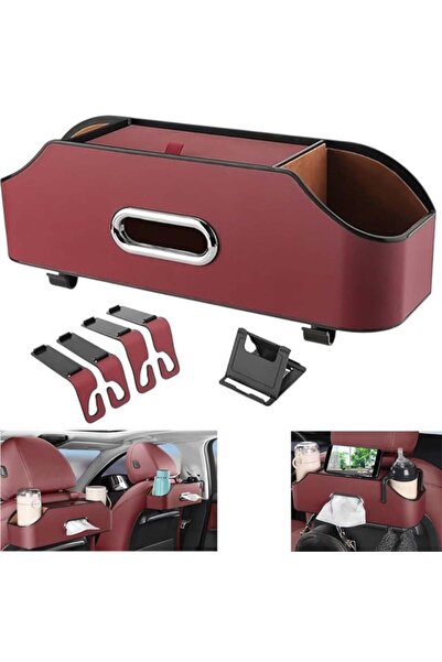 Powermaster Sn-24877 Car Backseat Organizer Vehicle Tablet Phone Holder Multi...