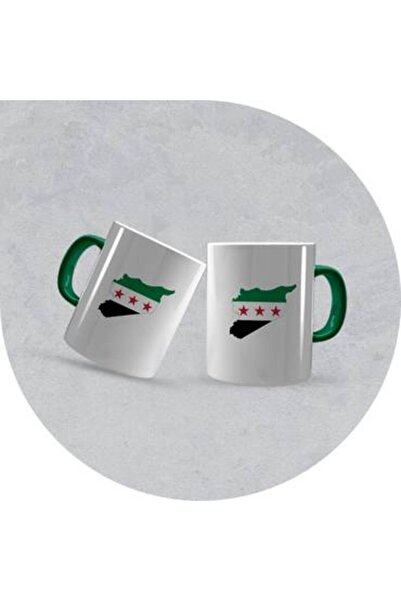 Generic كوب سيراميك بتصميم علم سوريا