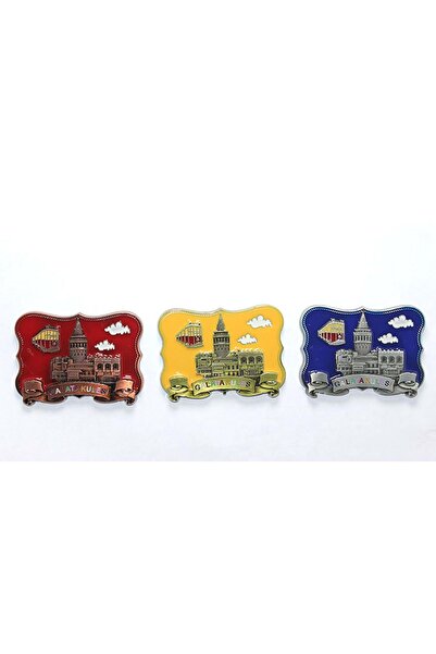 Store Yöresel Galata Kulesi Magnet 8x6 Cm Dekoratif Şık Buzdolabı Süsü Hediyelik
