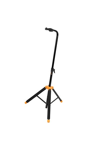 Ortega OGS-2BK Ατσάλινη Πτυσσόμενη Βάση για Κιθάρα & Μπάσο – Μαύρο/Πορτοκαλί