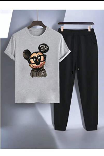 Joetsu Cute Character Printed T-Shirt - Jogger T-Shirt Crew Neck Bottom Top T...