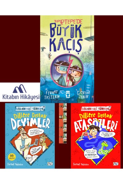 Timaş Çocuk 2.3.4. SINIF- Zıpırtepede Büyük Kaçış, Dillere Destan Deyimler, D...