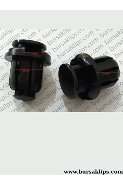 bursaklips 5355- Suzuki,Chevrolet,Fi̇at Bumper Clip - 09409-15302 (5 Pieces)