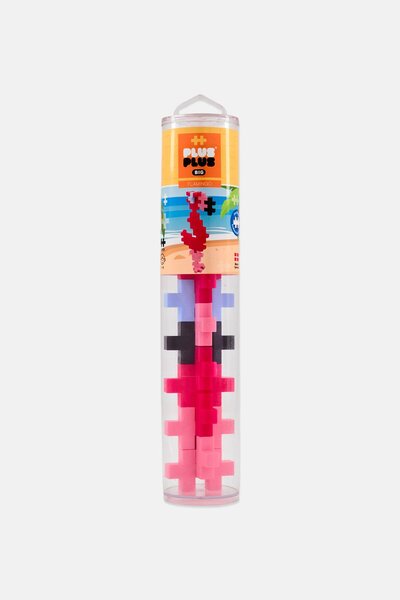 Plus Plus Creative Big Flamigo 15 Pieces Tube Mix