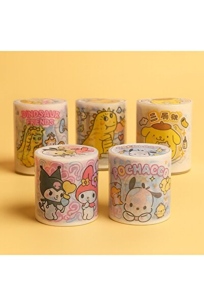 Midi Cartoon Adhesive Tape - Cute Decorations
