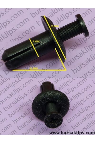 bursaklips 5351- مشبك مصد السيارة لتويوتا وهوندا وميتسوبيشي - 90467-08155 (5 ...