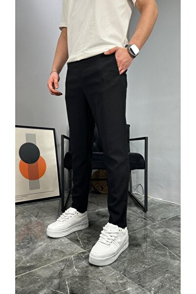 Butik Terra Likralı Basic Pantolon Siyah