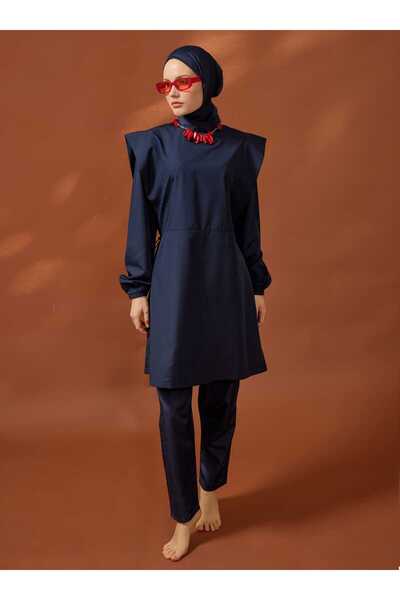 Mayo Bella Μαγιό με κορδόνι στη μέση, βασικό, πλήρως καλυμμένο, τεσσέττουρ - ...