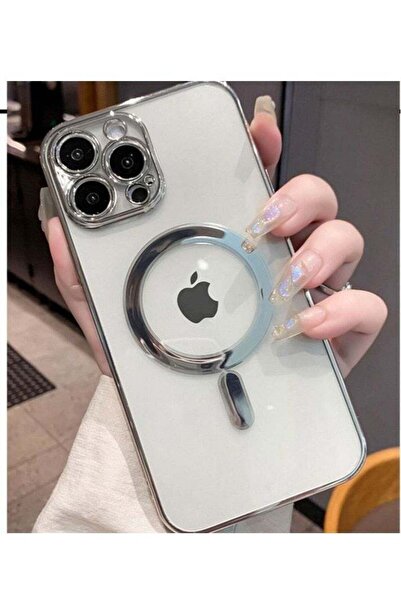 Shopi غطاء شفاف نحيف مغناطيسي MagSafe لهاتف آيفون 14 برو ماكس
