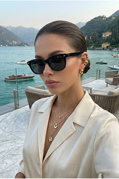 armonika Women's Thick Framed Retro Sunglasses