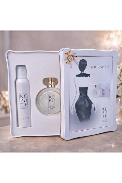 repute REPETE Γυναικείο Σετ Δώρου, Άρωμα + Αποσμητικό Σπρέι, Κομψό Άρωμα, Ιδα...