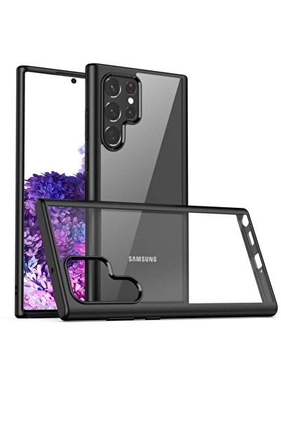 Shopi Premium Matte TPU With Clear Hard PC Hybrid Phone Case for Samsung Gala...