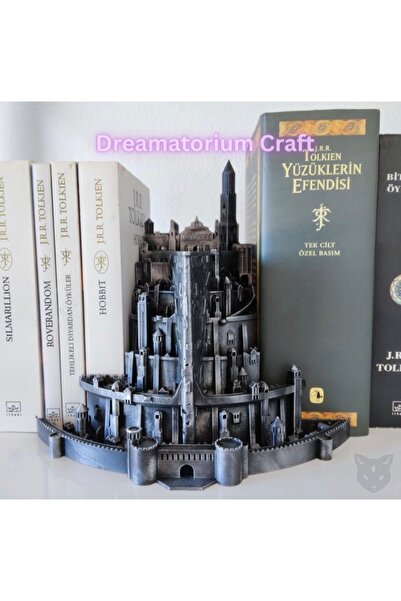 Dreamatorium Craft Gondor'un Işığı - Minas Tirith Book Nook Diorama