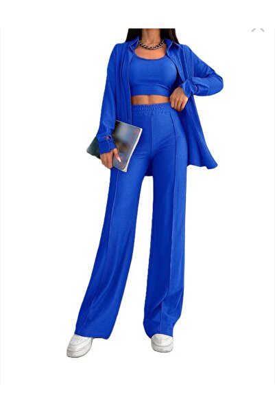 rushana Τριπλό σετ πουκάμισο και παντελόνι