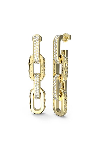 Guess 50MM MATELASSE PAVE PENDANTS