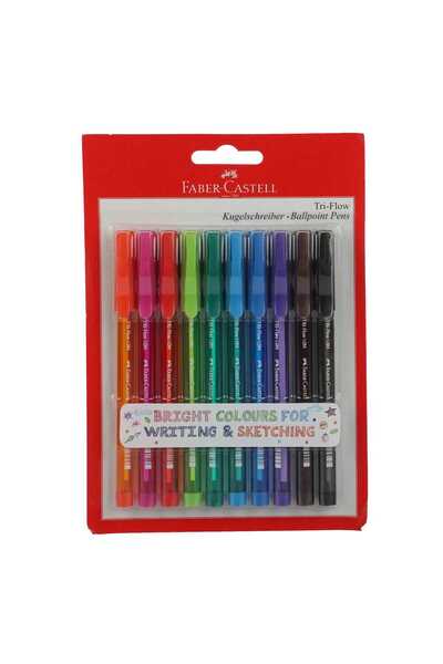 Faber Castell Faber-Castell Ball Point Pen 10pcs