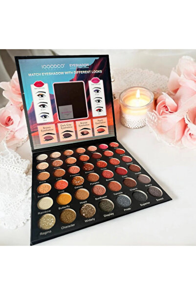 IGOODCO Παλέτα Μακιγιάζ 42 – Ματ & Περλέ Σκιές Ματιών