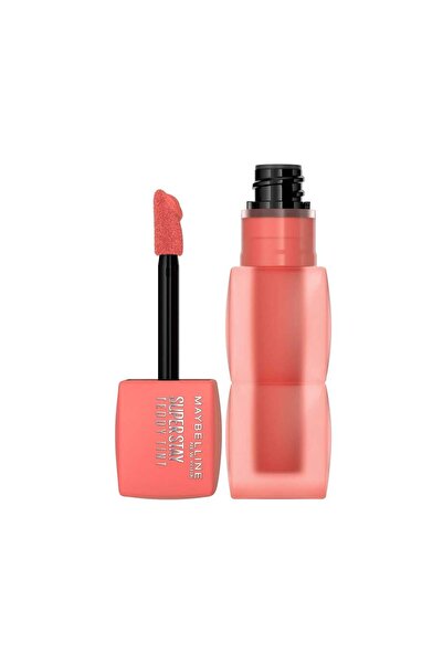 Maybelline New York أحمر شفاه سوبر ستاي تيدي تينت، 25-بيبي تي
