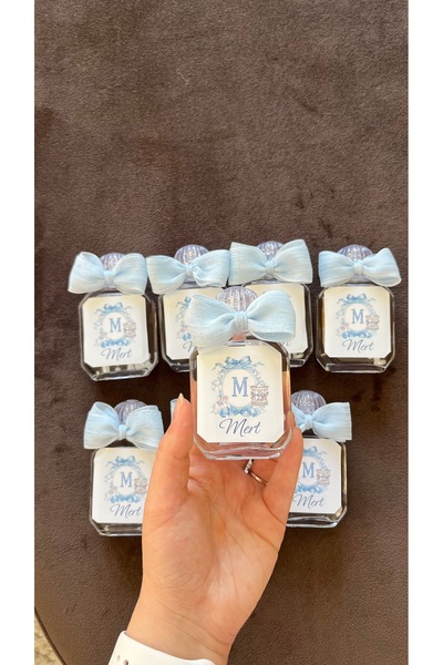 OZGSTUDIO Bebek Hoşgeldin, Doğum Günü, Baby Shower, 1 yaş Hediyelik Kolonya