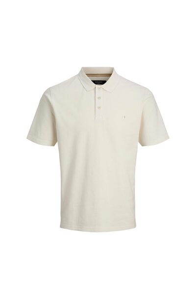 Jack & Jones Summer Erkek Beyaz Polo Tişört (12293197-BW)